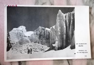 MT. KILIMANJARO CRATER - ANNI '50 - NON VIAGGIATA