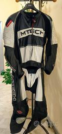 Tuta Moto Pelle M-TECH Divisibile - Taglia 52