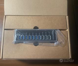 Hub USB 3.1 Amazon Basics 10 porte con alimentator