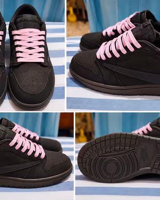 Nike Air Jordan 1 Low x Travis Scott Velvet Brown