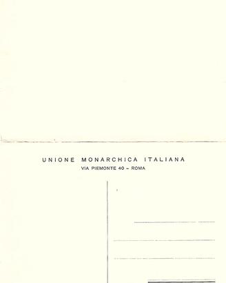 cartolina postale Monarchia 