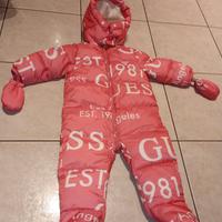 Tuta da neve calda e morbida GUESS