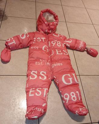 Tuta da neve calda e morbida GUESS