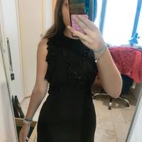 Abito nero in maglia - Zara 🖤