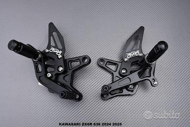 Pedane arretrate KAWASAKI ZX6R 636 2024 - 2025