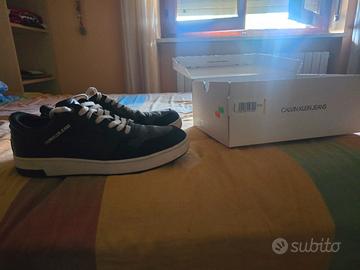 scarpe Calvino klein nere
