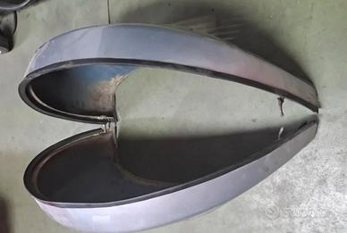 Coppia cofani Vespa TS e Rally