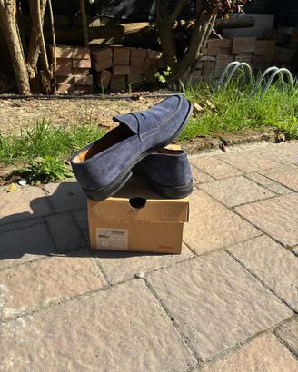 Mocassini in suede blu Bata – Taglia 42