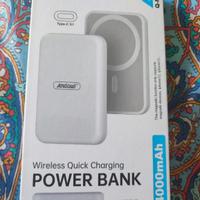 POWER BANK WIRELESS 4000 mAh NUOVA