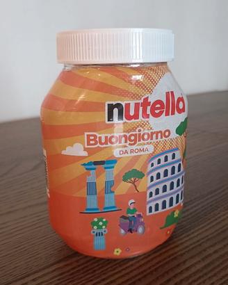 Barattolo Nutella Buongiorno città Roma 2026