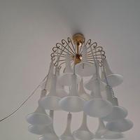 LAMPADARIO IN VETRO DI MURANO VINTAGE