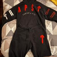 Completo Trapstar felpa+pantaloni ottime condizion