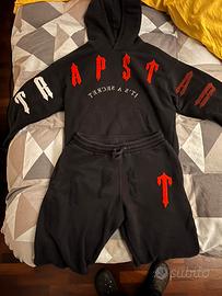 Completo Trapstar felpa+pantaloni ottime condizion