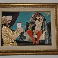 Quadro serigrafato  da parete muro