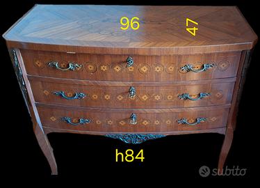 cassettiera vintage tenuta molto bene