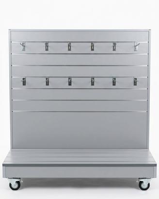 espositore bifacciale arredo negozio