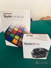 Calibratore schermo Spyder 5 Pro + Checkr 24