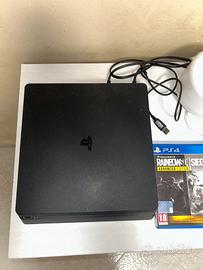 Playstation 4 1TB con joystick nacon e rainbow six