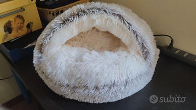 Cuccia a tana per gatti o cani