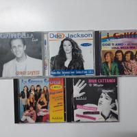 5 cd originali di autori italiani