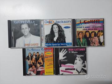 5 cd originali di autori italiani