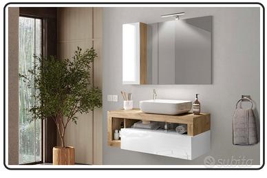 Specchio e pensile , mobile bagno