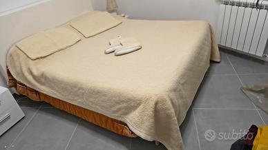 Completo letto matrimoniale lana merino