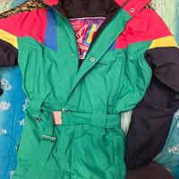 Tuta da sci Sergio Tacchini vintage anni 90 tag. L