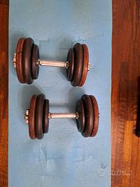 Pesi per palestra casa