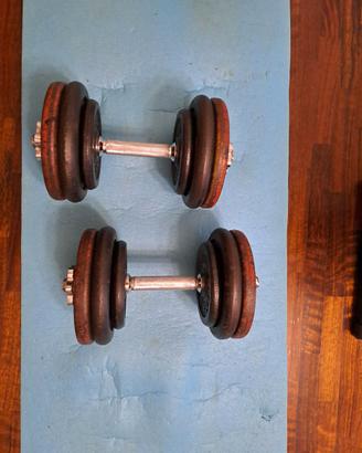 Pesi per palestra casa