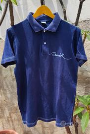 Polo Sundek Uomo Blu S 100% Cotone