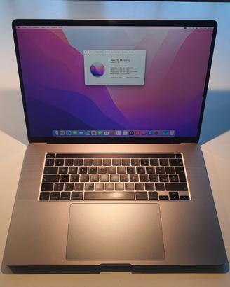 MacBook Pro 16" (2019) – i9 8-core, 1TB SSD, GPU 4
