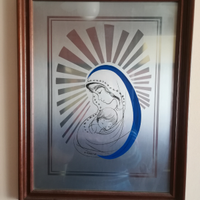 Quadro moderno Madonna col bambino