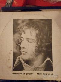 Dischi in vinile da 33 giri folk, pop e rock.