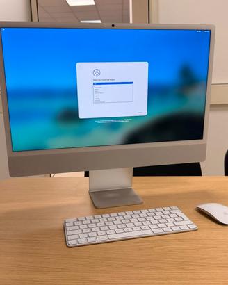 iMac 24" M4 10core 256gb silver perfetto stato