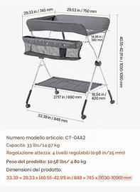 fasciatoio bambini