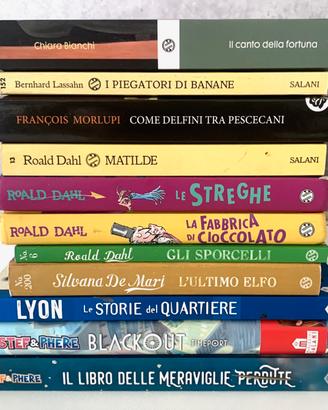11 libri edizioni Salani