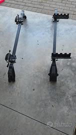 Barre portapacchi con porta bici