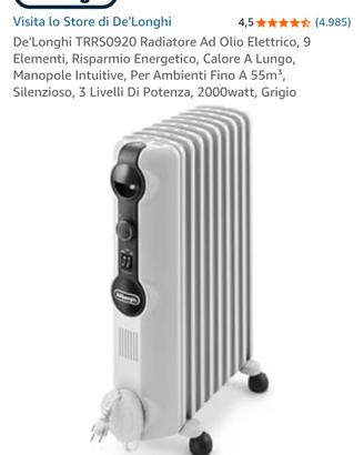 Stufa portatile DeLonghi  (due)