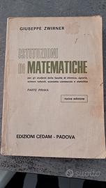 Lotto vintage due libri Matematica e topografia