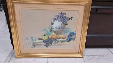 Quadro con cornice dorata