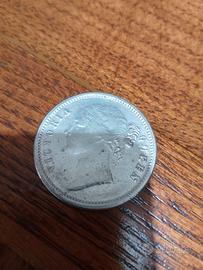 Moneta 1 Rupee 1840 - Argento - East India Company