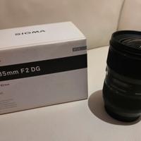 Sigma 24-35mm f2 dg hsm art attacco Canon