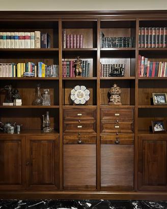 Libreria Parete Attrezzata L'Origine Elegante