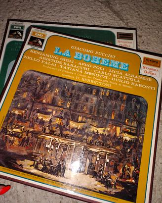 cofanetto la bohème e andrea chenier