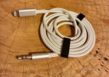 Cavo Aux iPhone Lightning–Jack 3.5 mm