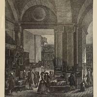 Incisione del  XVIII  attribuita a Etienne Huyot