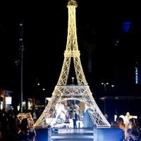 Struttura luminosa 3D Torre Eiffel