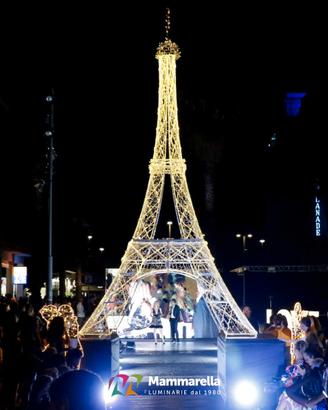 Struttura luminosa 3D Torre Eiffel