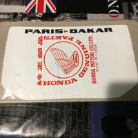 Adesivo per mascherina Honda XL 600 R Paris Dakar